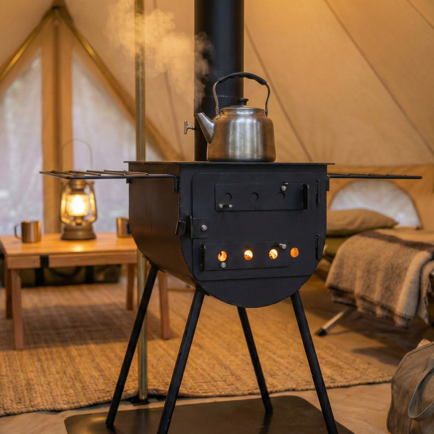 Portable Hot Tent Wood Stove